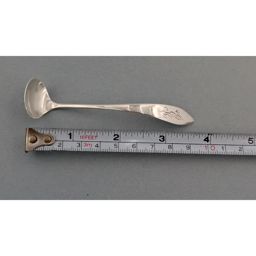 Frank Whiting Sterling Silver Mustard Ladle 3-3/4